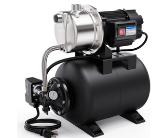 lot 6 image: Acquaer 1.6HP Shallow Well Pump with Pressure Tank