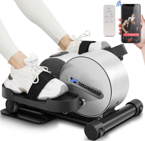 lot 44 image: Under Desk Elliptical, Electric Seated Foot Pedal Exerciser with Fitness APP