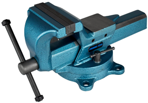 lot 459 image: 5 Forged Steel Bench Vise, 4 Point Swivel, 90,000 PSI Tensile Strength Forged Steel