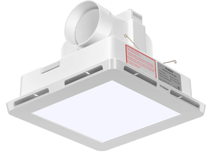 lot 464 image: VIVOSUN Bathroom Ventilation and Exhaust Fan with LED Light, Ceiling Mount Vent Fan & Adjustable Light Combo