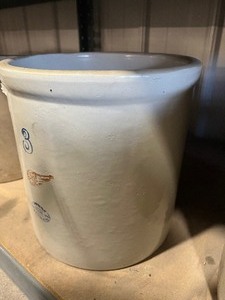 lot 69 image: 3 Gallon Red Wing Crock