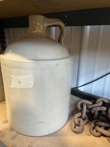 lot 78 image: 3 Gallon Red Wing Jug