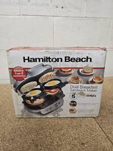 Hamilton Beach Dual Breakfast Sandwich Maker