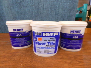 Henry Floor Tile Adhesive Clear Thin Spread