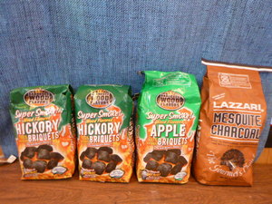 4 Bags of Flavored Charcoal
