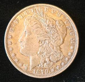 lot 5 image: 1879 Morgan Silver Dollar