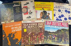 lot 44 image: Unauthorized Releases of Various Artists and Motion Picture Soundtracks - 7 Vinyl Records
