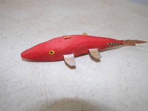 lot 13 image: Vintage Ice Fishing Decoy