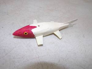 lot 14 image: Vintage Ice Fishing Decoy