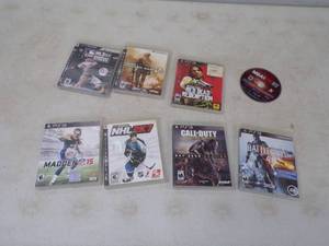 lot 32 image: PS3 Games