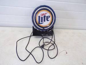 lot 45 image: Miller Light Beer Sign