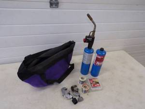 lot 57 image: Torch Set with Bag