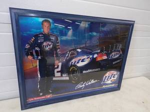 lot 61 image: Miller LIght Racing Framed Print