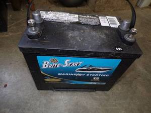 lot 83 image: Deep Cycle Battery