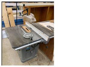 lot 23 image: Rockwell Table Saw Model 34-771