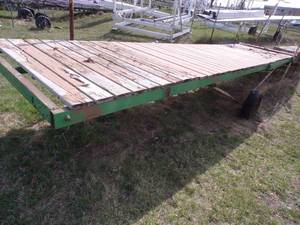 lot 28A image: 5 x 50 Roll in Steel Dock with Cedar Decking