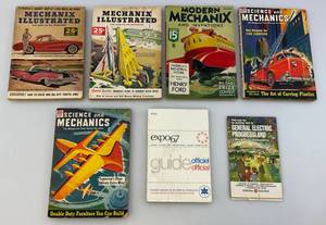 lot 10 image: Vinatge Misc. Science Magazines