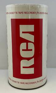 lot 22 image: Vintage RCA Metal Trash Can