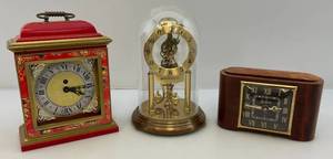 lot 36 image: Vintage Misc. Clocks Including Sessions & More