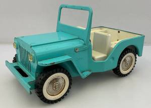 lot 45 image: 1960s Tonka Pressed Steel Jeep
