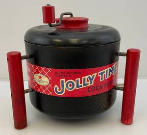 lot 83 image: Vintage Jolly Time Corn Popper