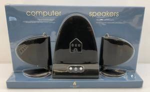 lot 122 image: Michael Graves Computer Speakers (NIB)