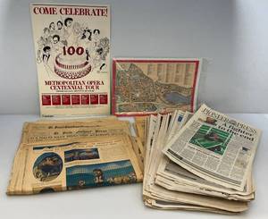 lot 127 image: Vintage Newspapers, Sketches & More