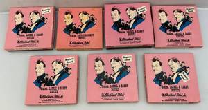 lot 130 image: Vintage Misc. Laurel & Hardy 8MM Films In Original Boxes