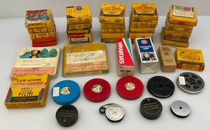 lot 188 image: Large Goup Of Vintage Misc. Kodack 8MM Films & More