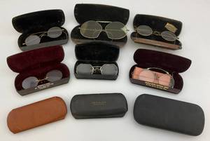 lot 219 image: Vintage Eye Glasses Some 120th Gold Filled