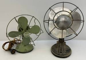 lot 239 image: Two Vintage Fans Including Westinghouse (Un-Tested)