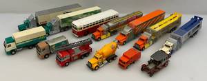 lot 263 image: Misc. Vintage Toy Cars & Trucks