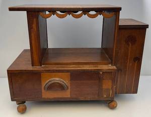 lot 275 image: Very Unique Double Sided Drawer CabinetSmoke Stand