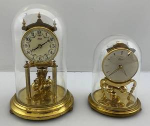 lot 292 image: Two Vintage Kundo Anniversary Clocks 7 & 9