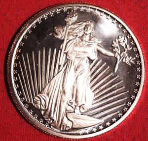 Lot of (16) Mint Copper Rounds  Standing Liberty Design