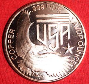 Lot of (16) Mint Copper Rounds  Standing Liberty Design