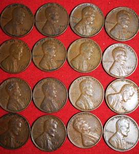 Lot of (67) Wheat Pennies - Philadelphia and Denver Mints - Larger Collection