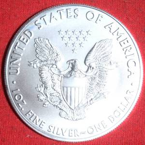 Lot of (1) 2018 Silver Eagle M65