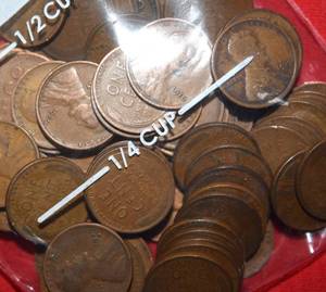 Lot of (90) Wheat Cents