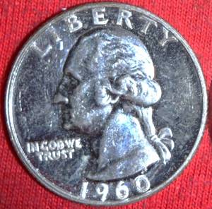 Lot of (4) 90% Silver Washington Quarters