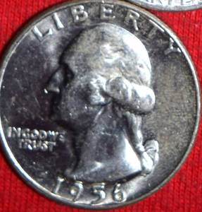 Lot of (4) 90% Silver Washington Quarters