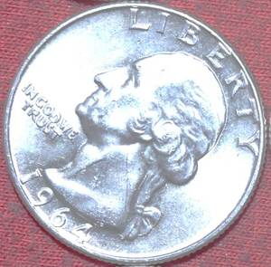 Lot of (8) 90% Silver Washington Quarters