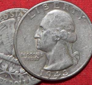 Lot of (20) 90% Silver Washington Quarters