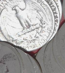 Lot of (40) 90% Silver Washington Quarters