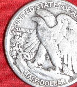 Lot of (3) 1941D42P43D 90% Silver Walking Liberty Half Dollar