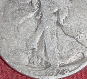 Lot of (5) 1944P45P43P43D28S 90% Silver Walking Liberty Half Dollars