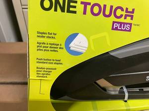 One-Touch Stapler