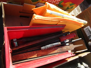 Clamps, Files, Sham Cloth