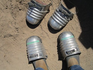 Pair Portable Steel Toes