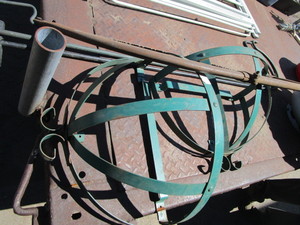 Metal Baskets, Shepherds Hooks